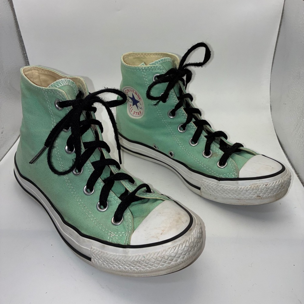 Converse Chuck Taylor All Star High Top Mint Green Sneaker M 5 W 7 136561F